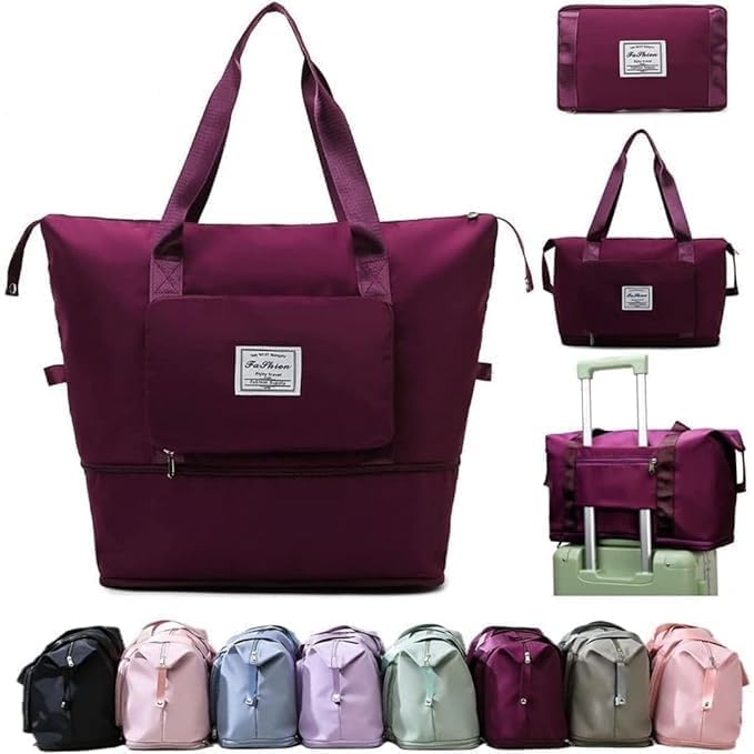 Expandable Waterproof Travel Bag – Stylish, Spacious & Lightweight