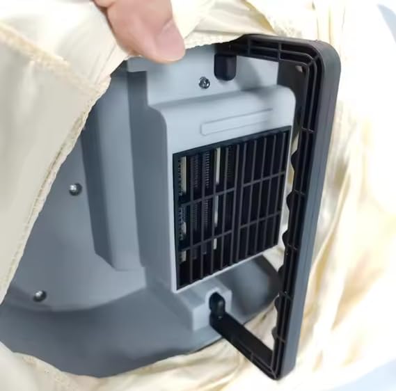 Foldable Electric Cloth Dryer suitable for 7-8 cloths such as Under Garments, Jeans, T shirts, Towels etc.. - Hot Air drying of clothes with constant heating.