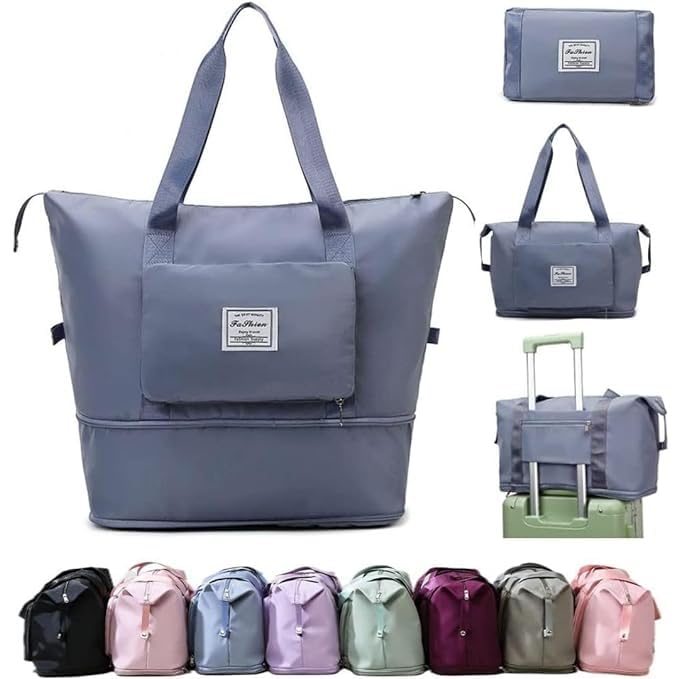 Expandable Waterproof Travel Bag – Stylish, Spacious & Lightweight