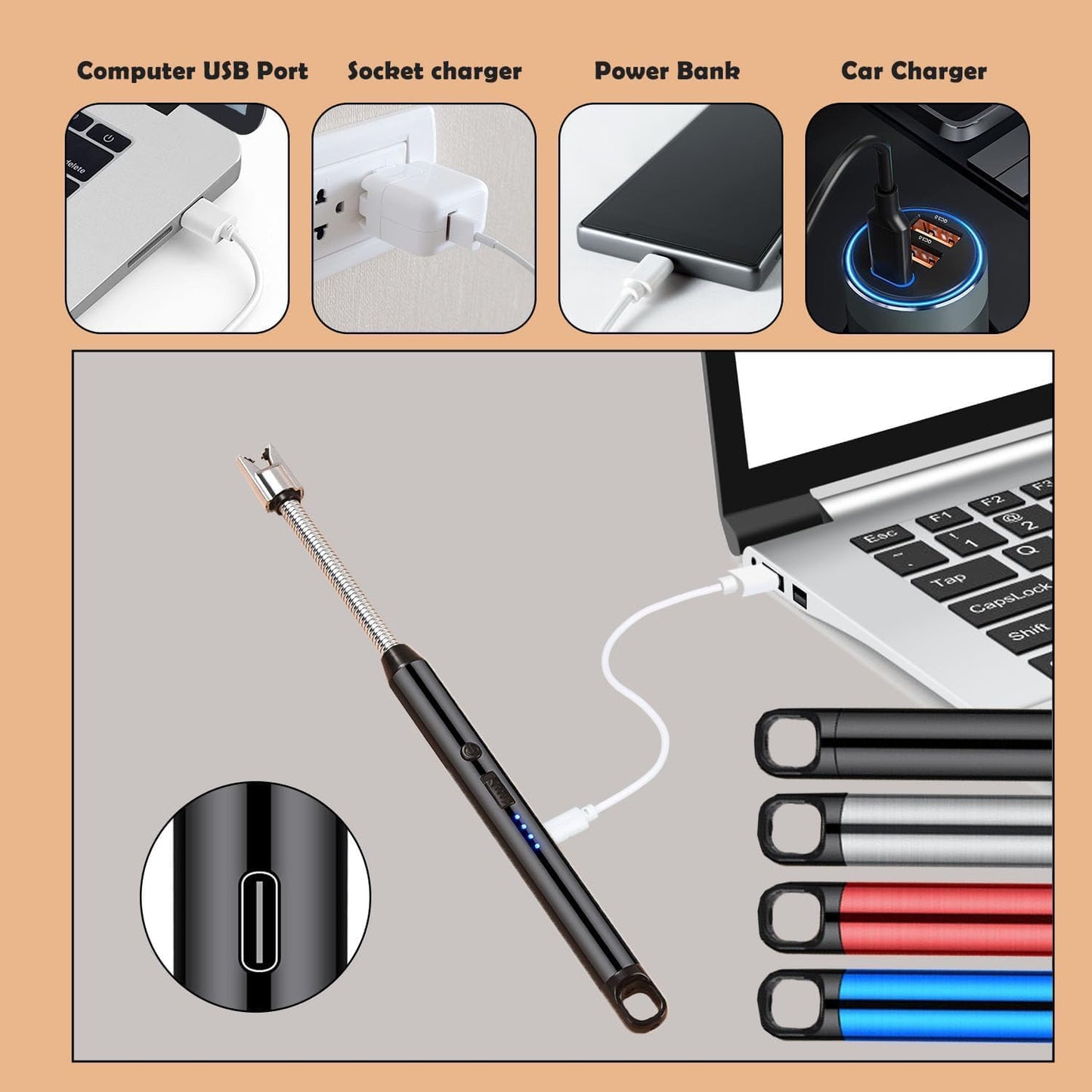 The Ultimate Electric Lighter for Home & Outdoors