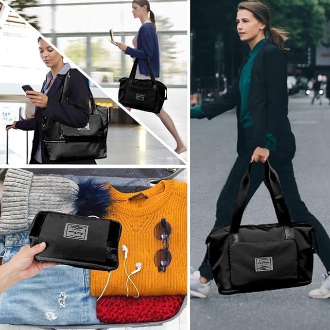 Expandable Waterproof Travel Bag – Stylish, Spacious & Lightweight