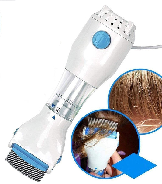 Head Lice Comb Eggs Remover Hair V-Comb Vacuums Machine for Unisex for Lice Removed