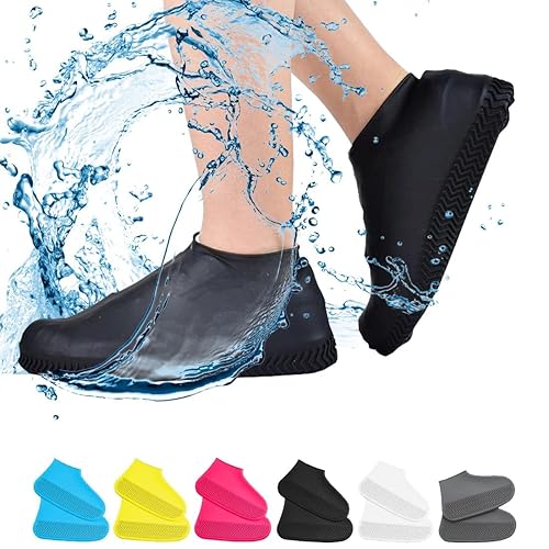 Waterproof Silicone Shoe Covers – Protect Shoes From Rain & Mud (Large Size)