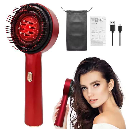Scalp Massaging Brush with 3 In 1 Hair Oil Applicator