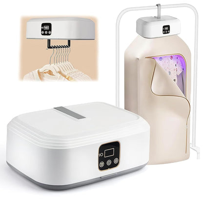 Foldable Electric Cloth Dryer suitable for 7-8 cloths such as Under Garments, Jeans, T shirts, Towels etc.. - Hot Air drying of clothes with constant heating.