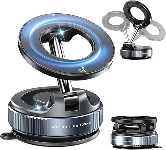 360° Vaccum Magnetic Phones Holder