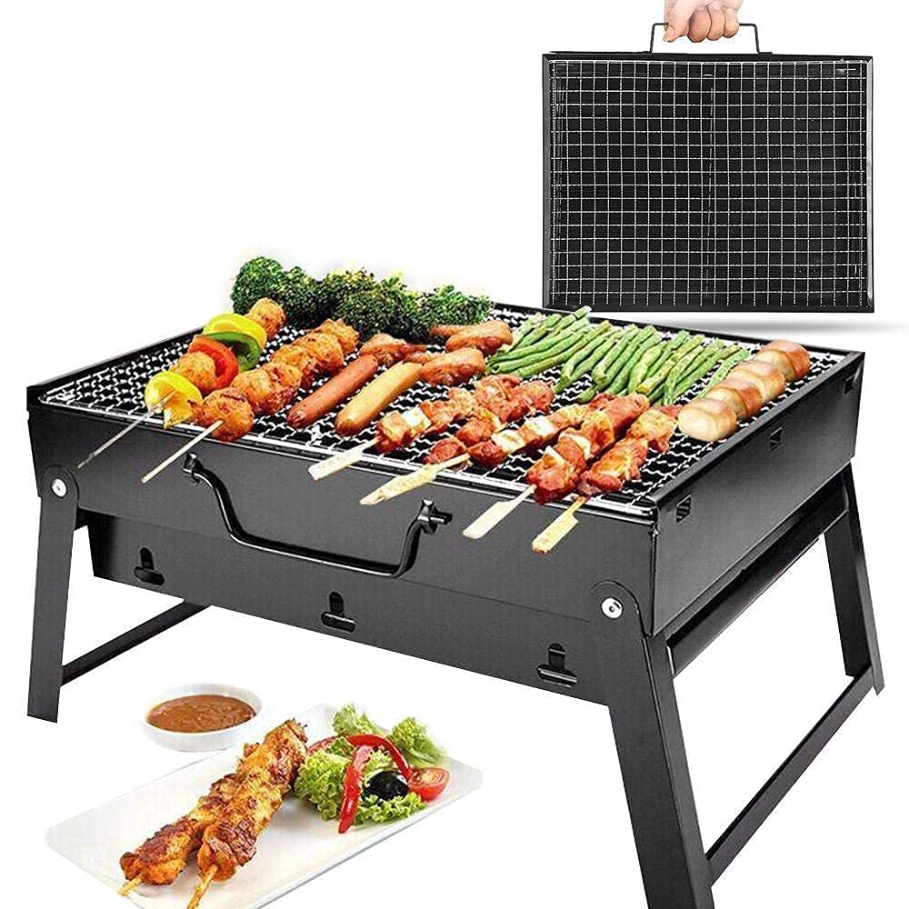 Barbecue Grills -  (2 Spatula, 1 BBQ, 10 Stick & 1 Air Blower )