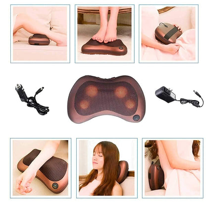 Massage Pillow for Back, Shoulders, Legs Foot, Muscle Pain Relief for Home Car Office