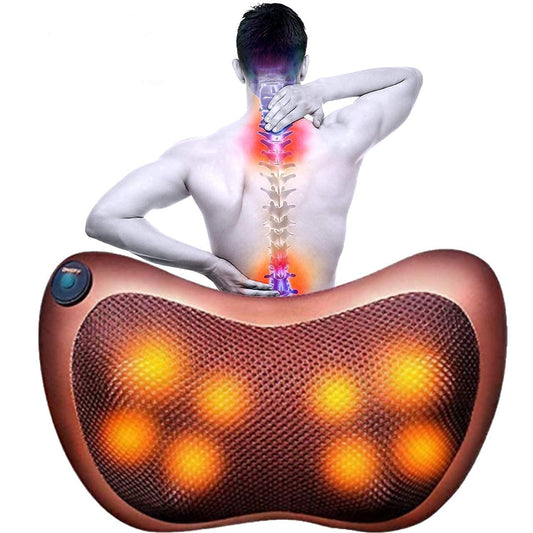 Massage Pillow for Back, Shoulders, Legs Foot, Muscle Pain Relief for Home Car Office