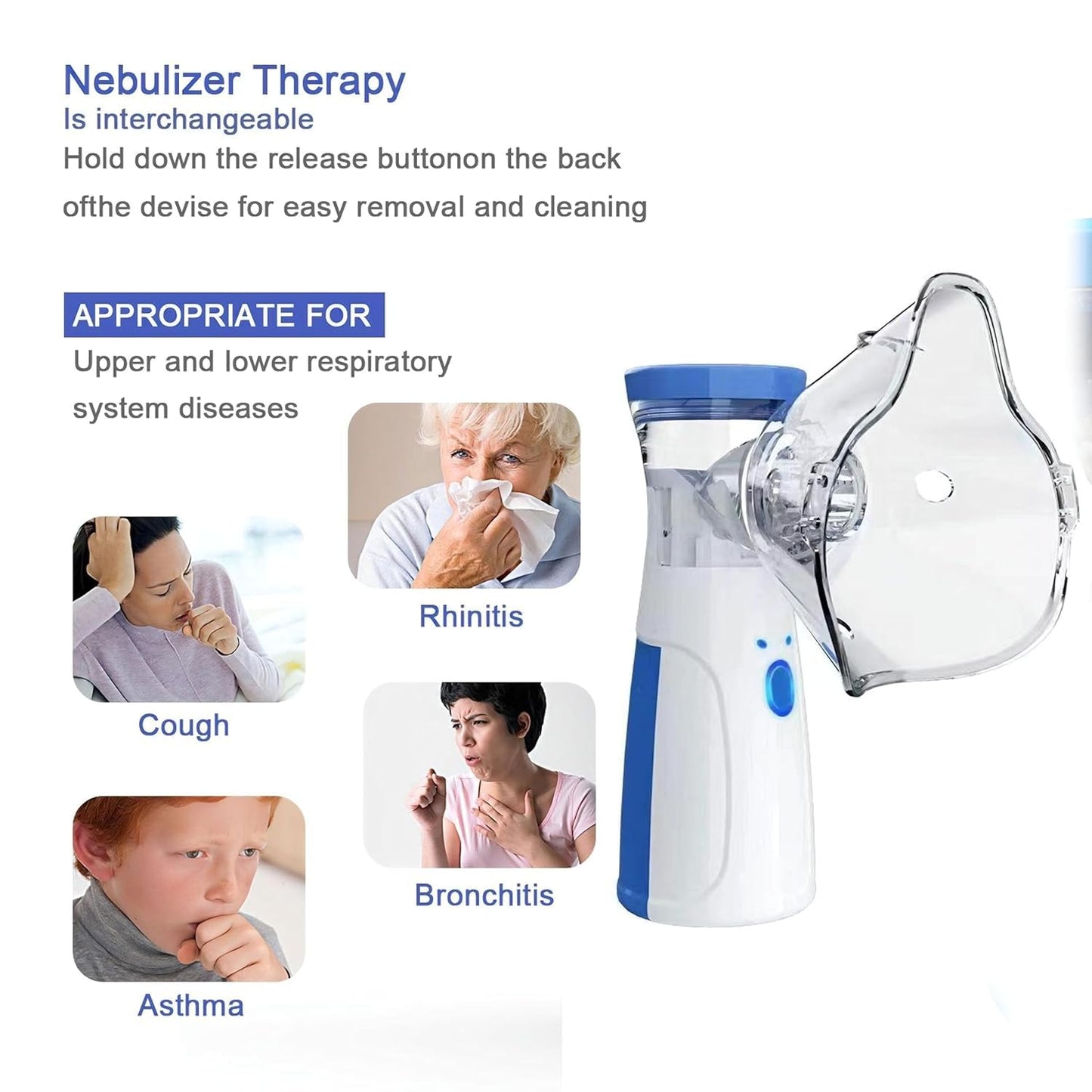 Mini Portable Mesh Nebulizer