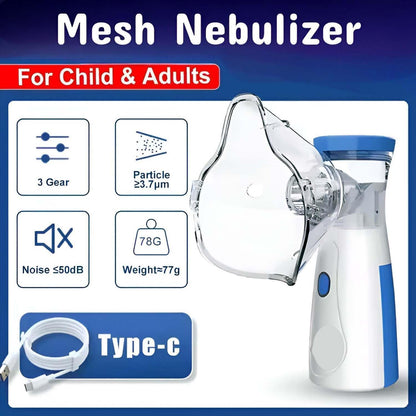 Mini Portable Mesh Nebulizer