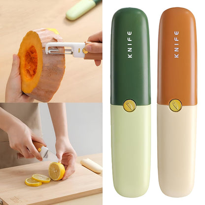 2 in 1 peeler knife