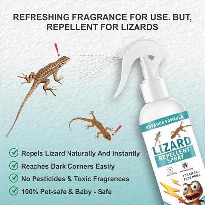 Lizard Repellent for Home Spray Pest Control  250ML (Pack of 2)